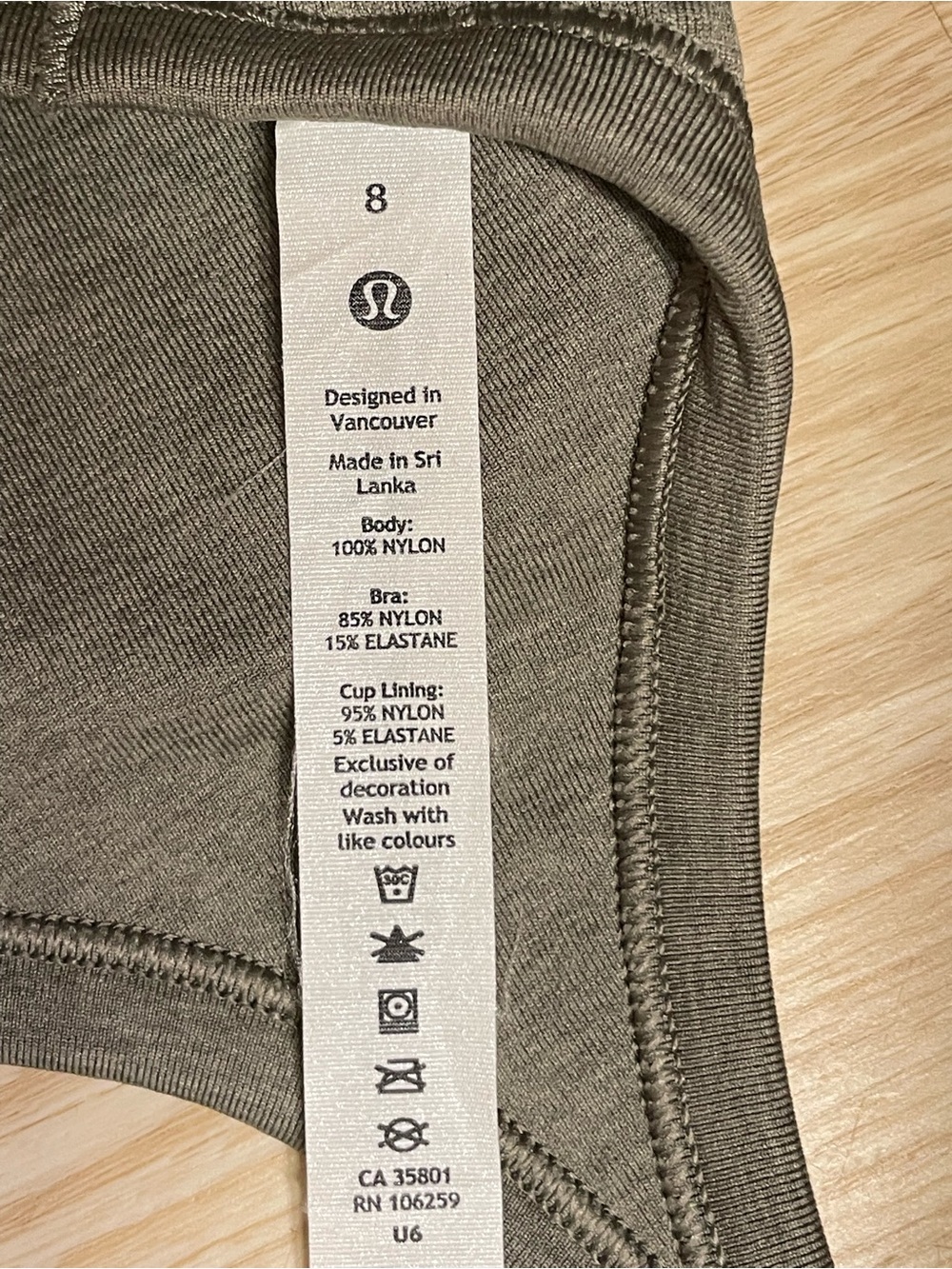 Lululemon Ebb to Street Tank Top - Rover (Grey) - Picture 2 of 5